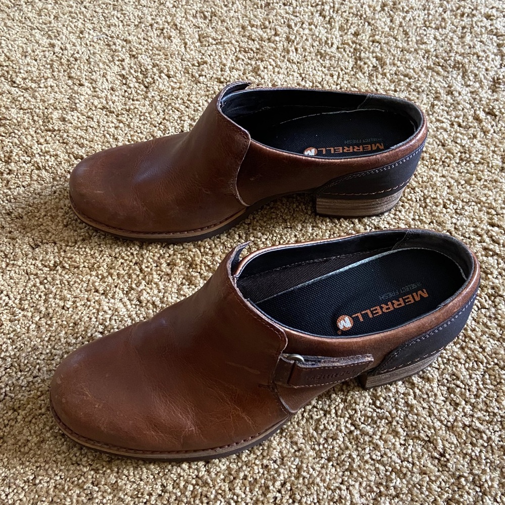 Merrell Clog Block Heels